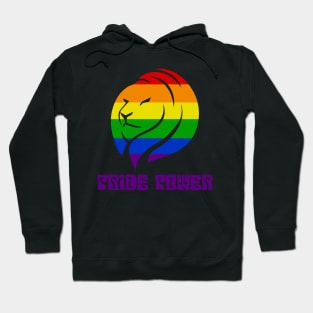 Pride Power LGBT Lion Hoodie